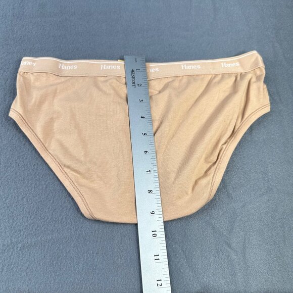 Hanes Originals Women's Size Medium Panty Hipster Beige New With Tags - Picture 8 of 8